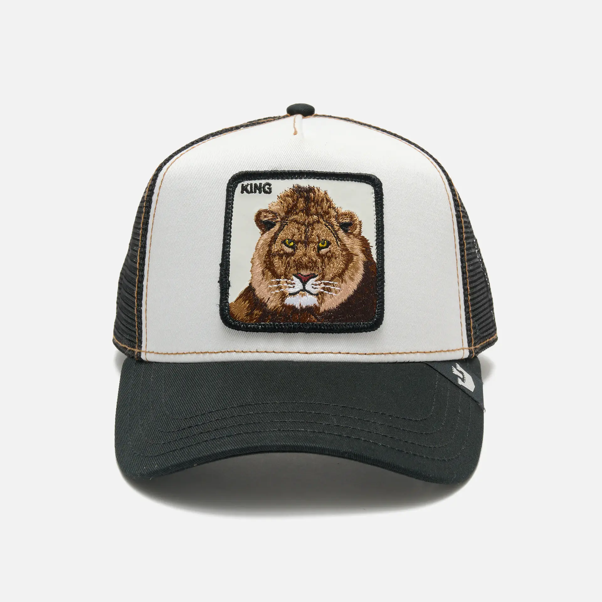 Goorin Bros The King Lion Trucker Cap Black