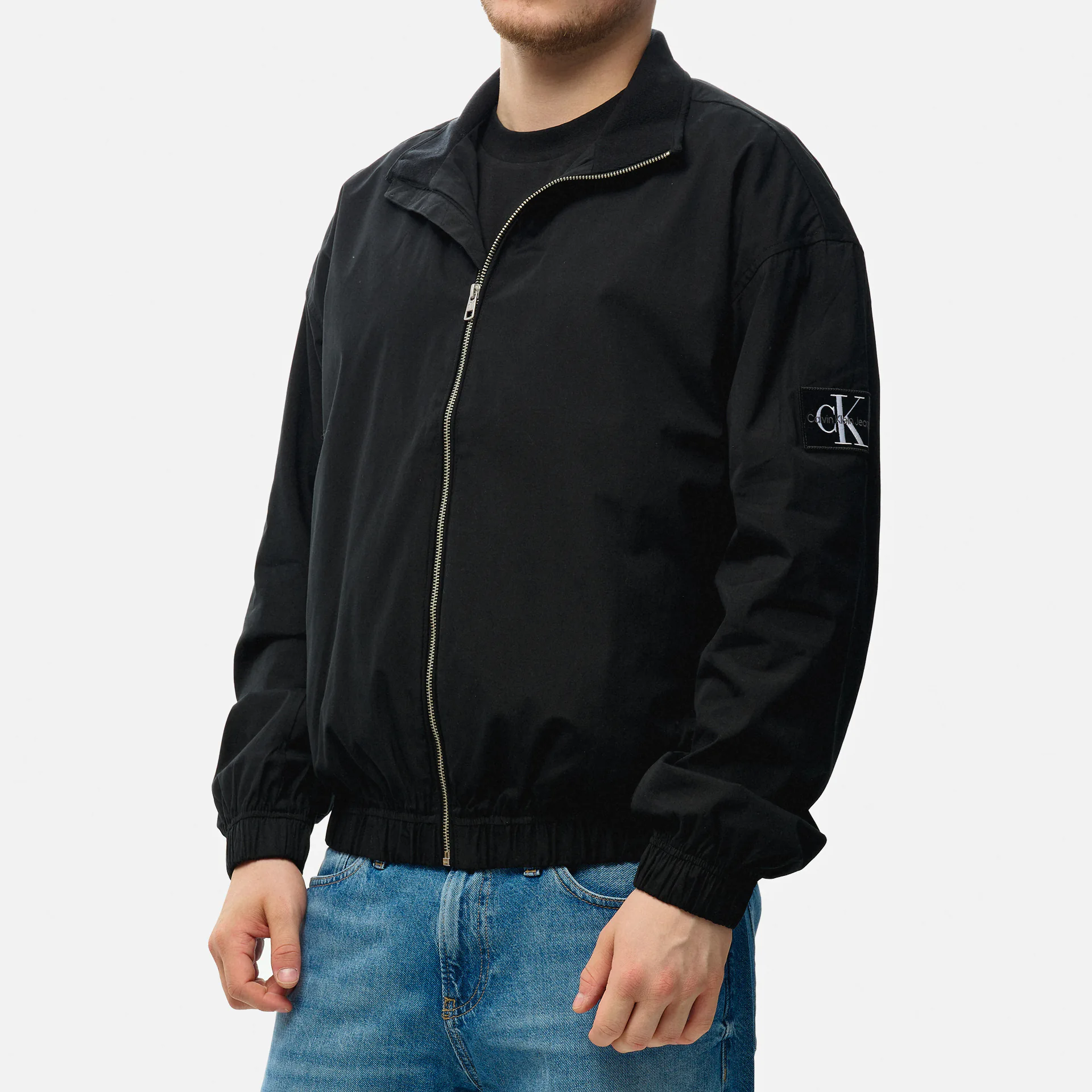 Calvin Klein Jeans Casual Utility Harrington Jacket Black