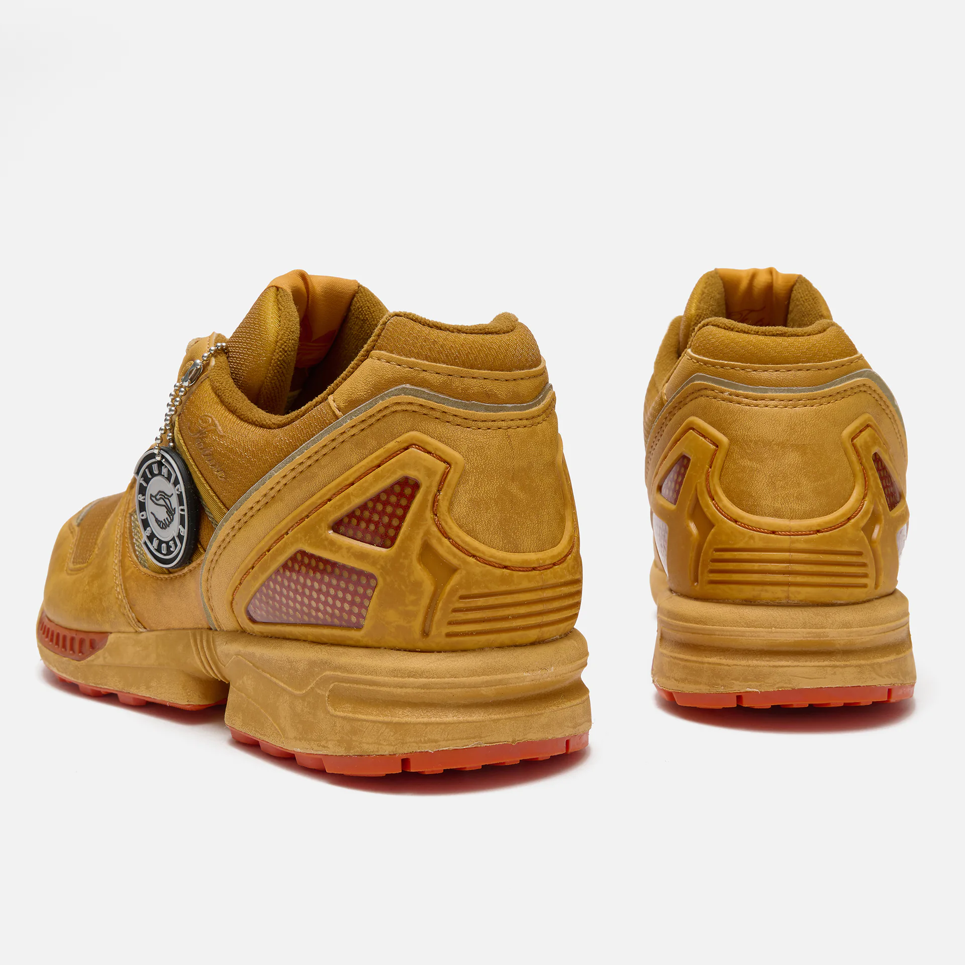 adidas ZX8000 Sneaker Consortium Cup END. Future Orange Suede/Burned Sand