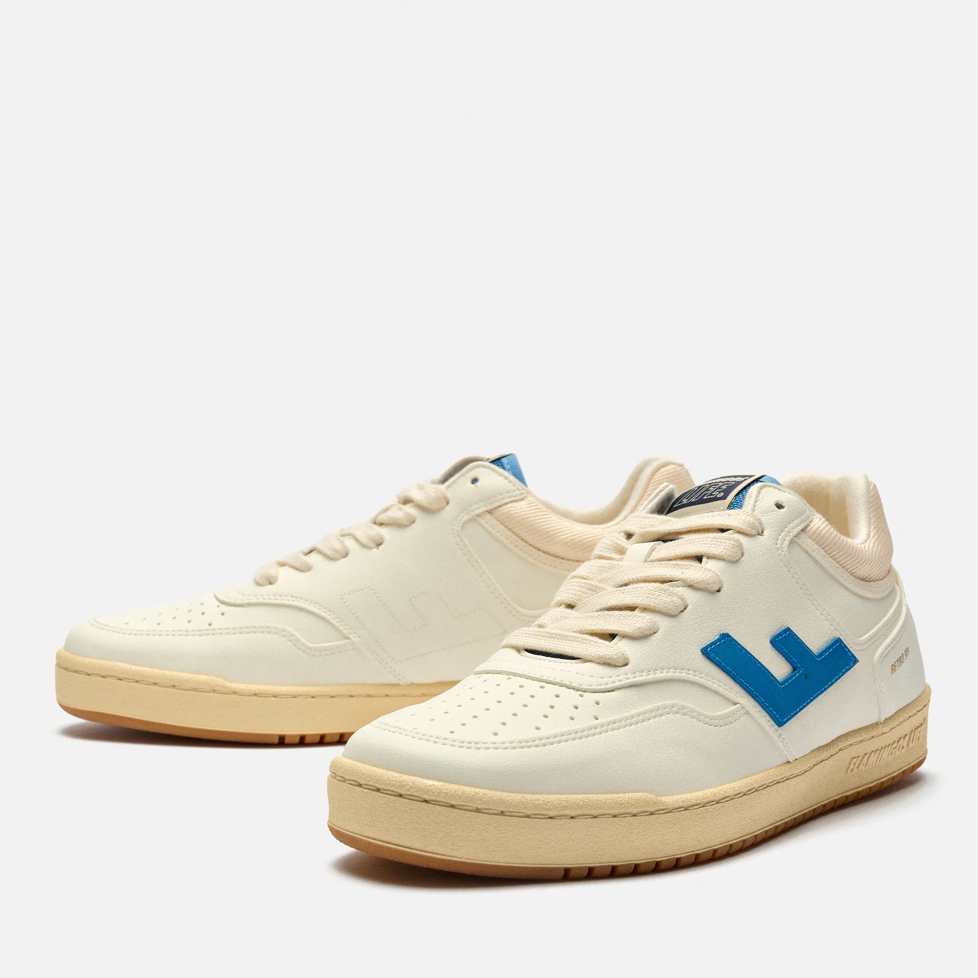Flamingos Life Retro 90s Sneaker Pearl Indaco Caramel