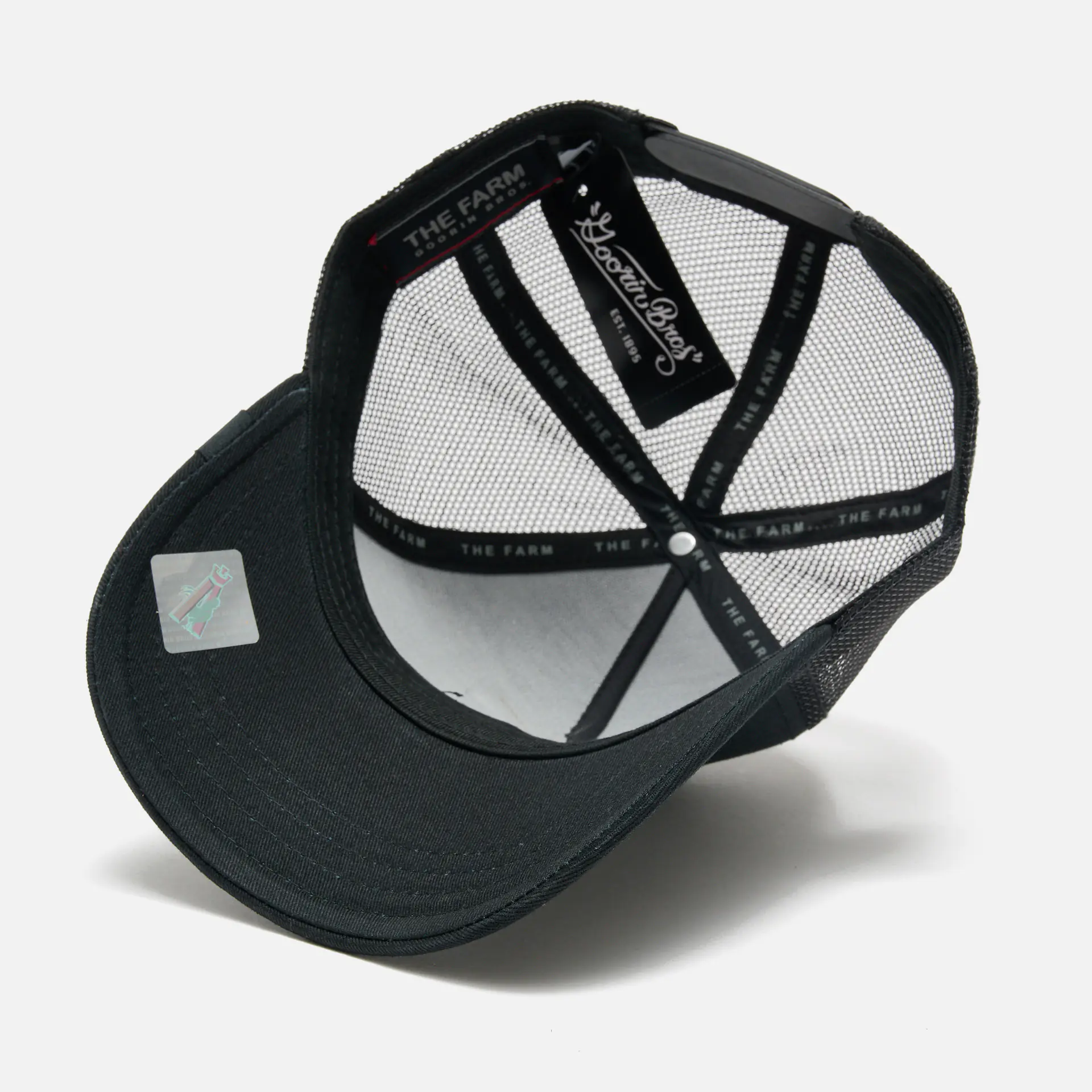 Goorin Bros The Stallion Baseball Trucker Cap Black