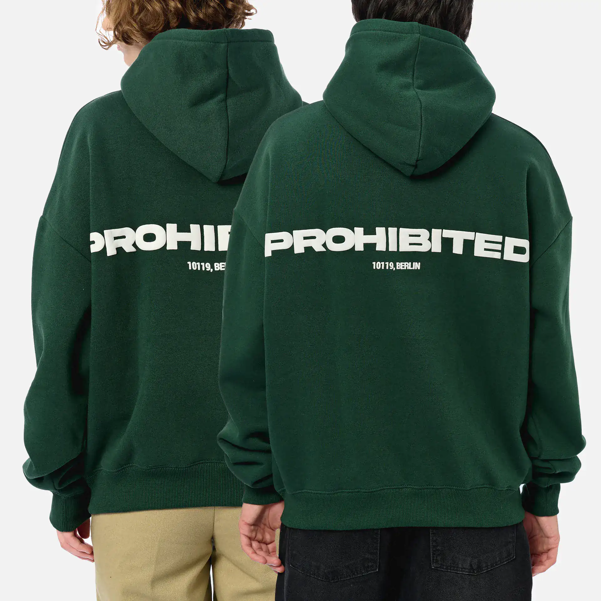 Prohibited 10119 Hoodie 1.0 British Racing Green