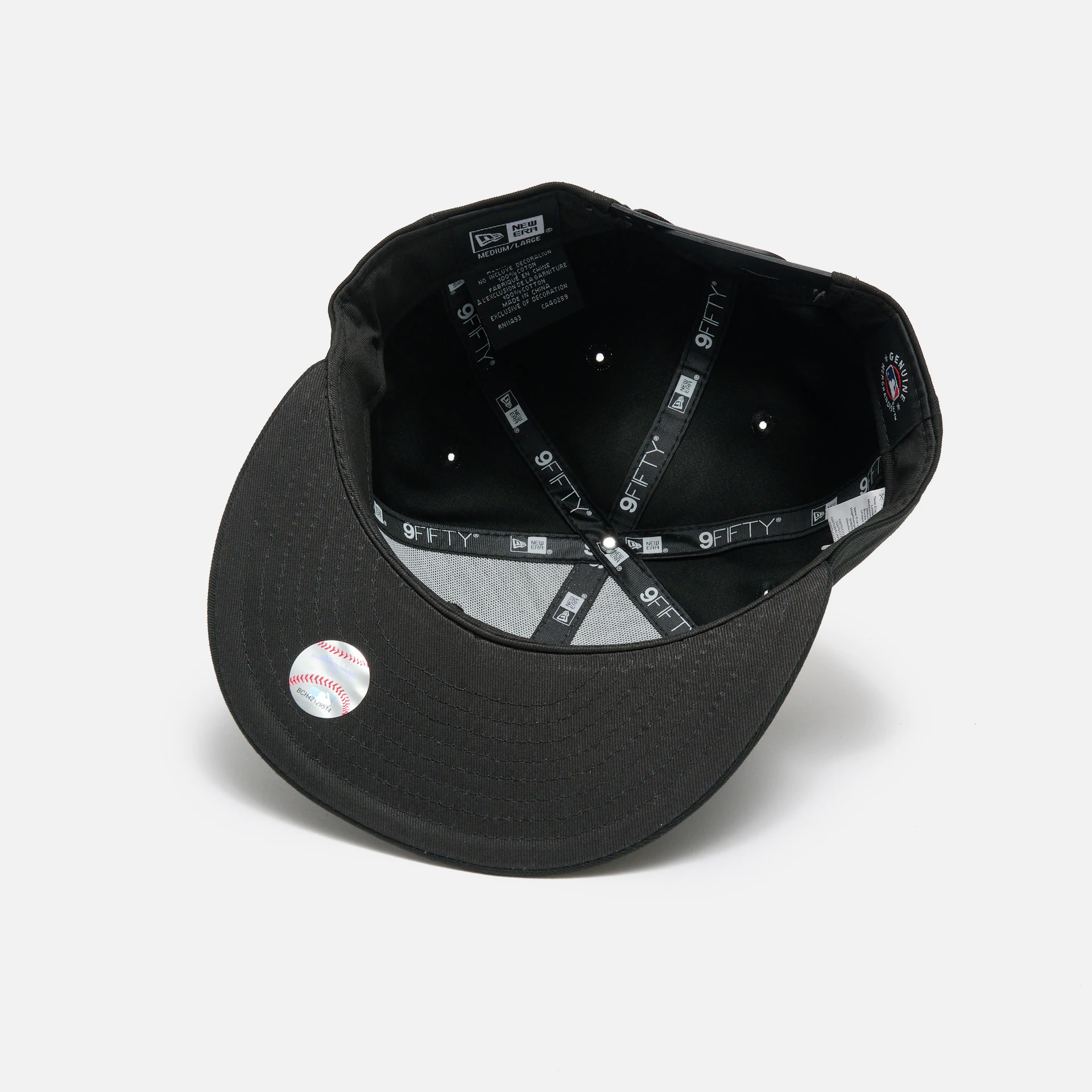 New Era MLB 9Fifty NY Yankees 9Fifty Snapback Cap Black/Black