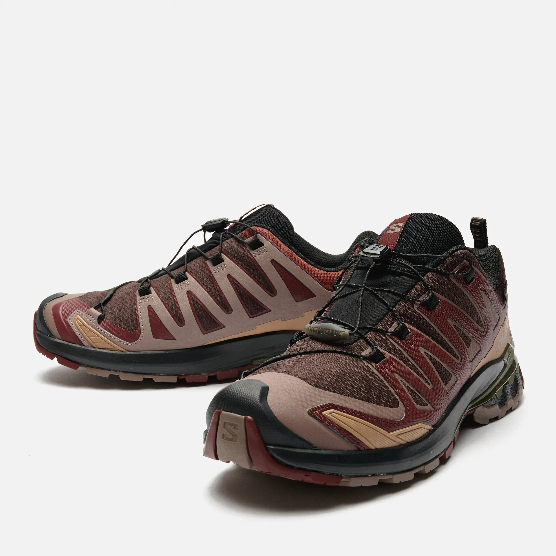 Salomon XA PRO 3D V9 GORE-TEX Sneaker Black Coffee/Rum Raisin/Olive Night