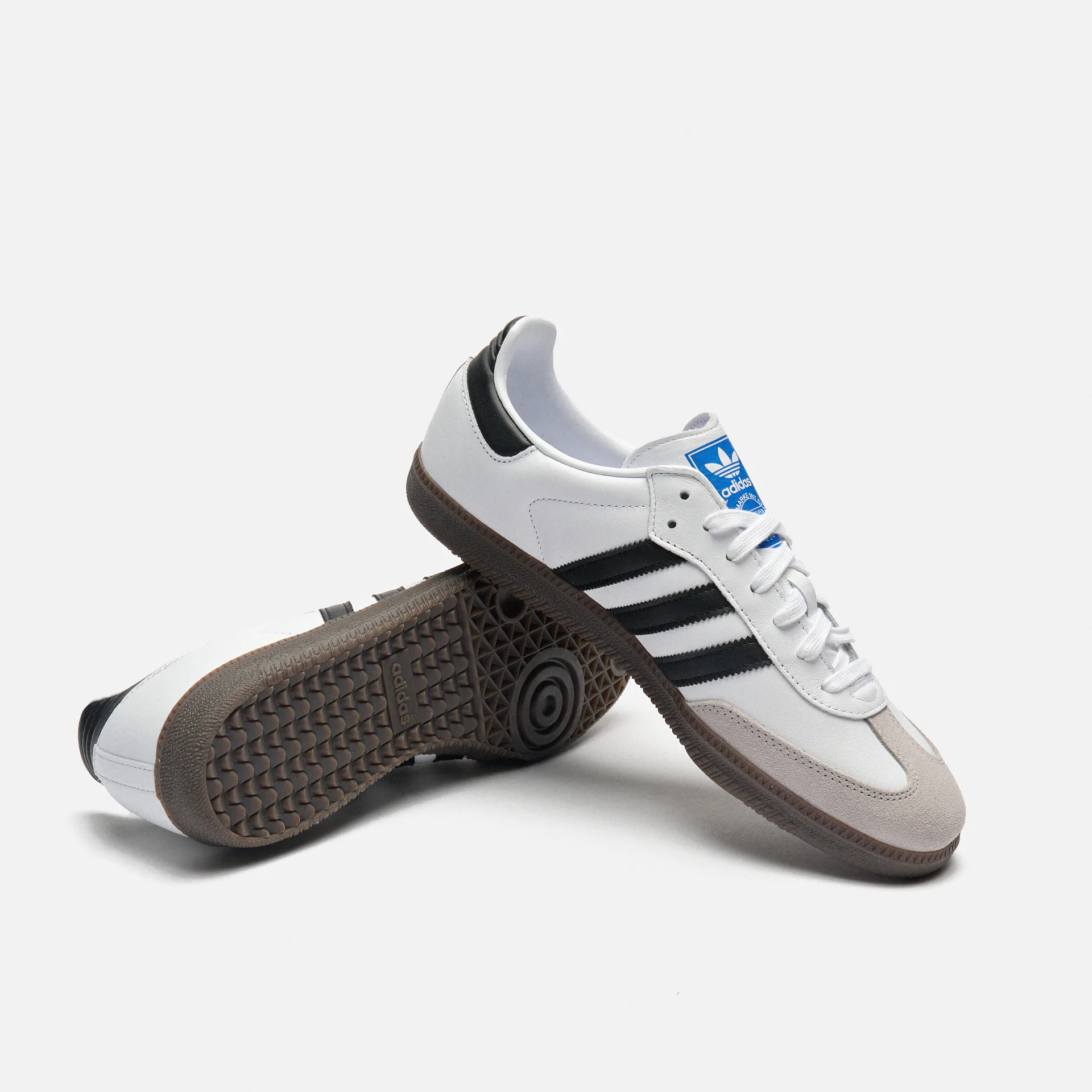 adidas Originals Samba OG Sneaker White/Core Black/Clear Granite