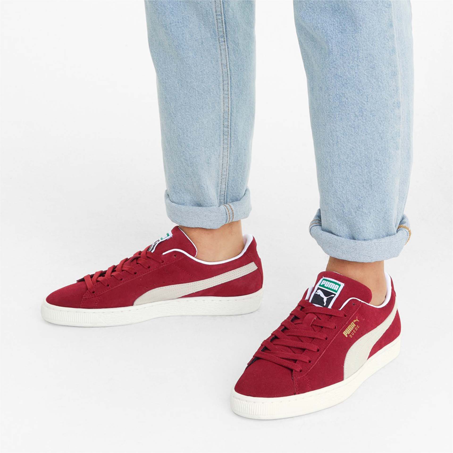 PUMA Suede Sneaker Classic Cabernet/White