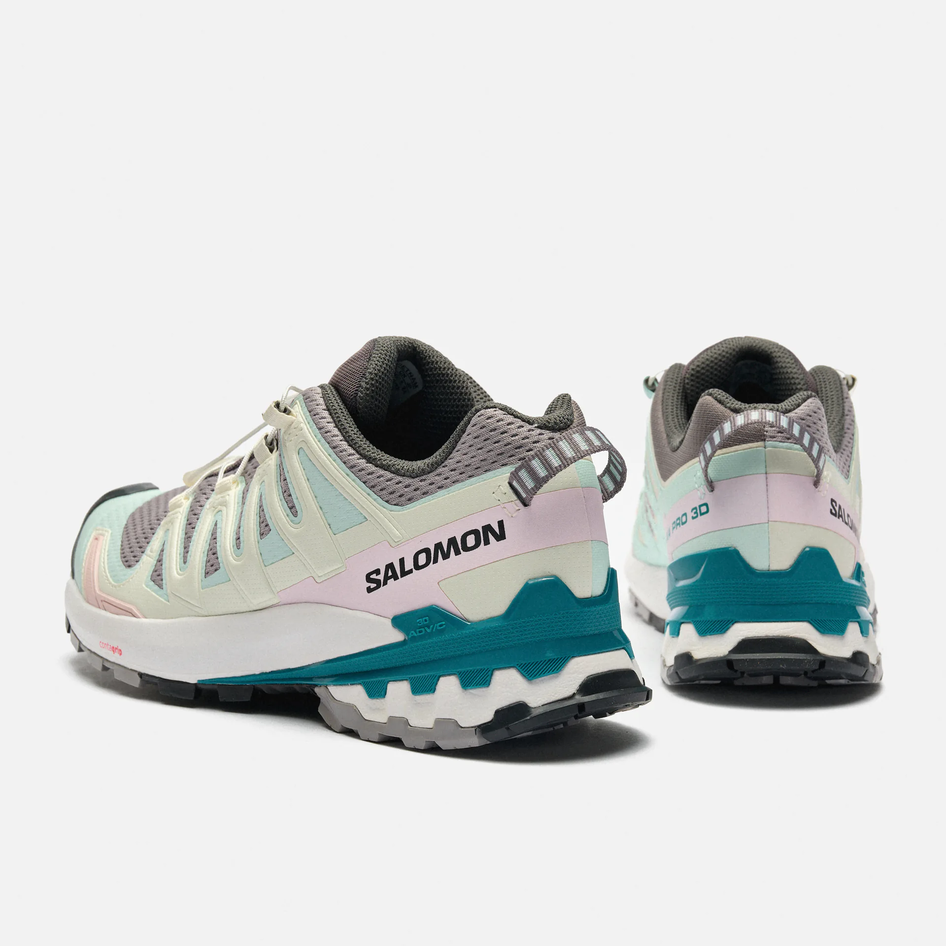 Salomon XA Pro 3D V9 Sneaker Gull/White/Bleached Aqua