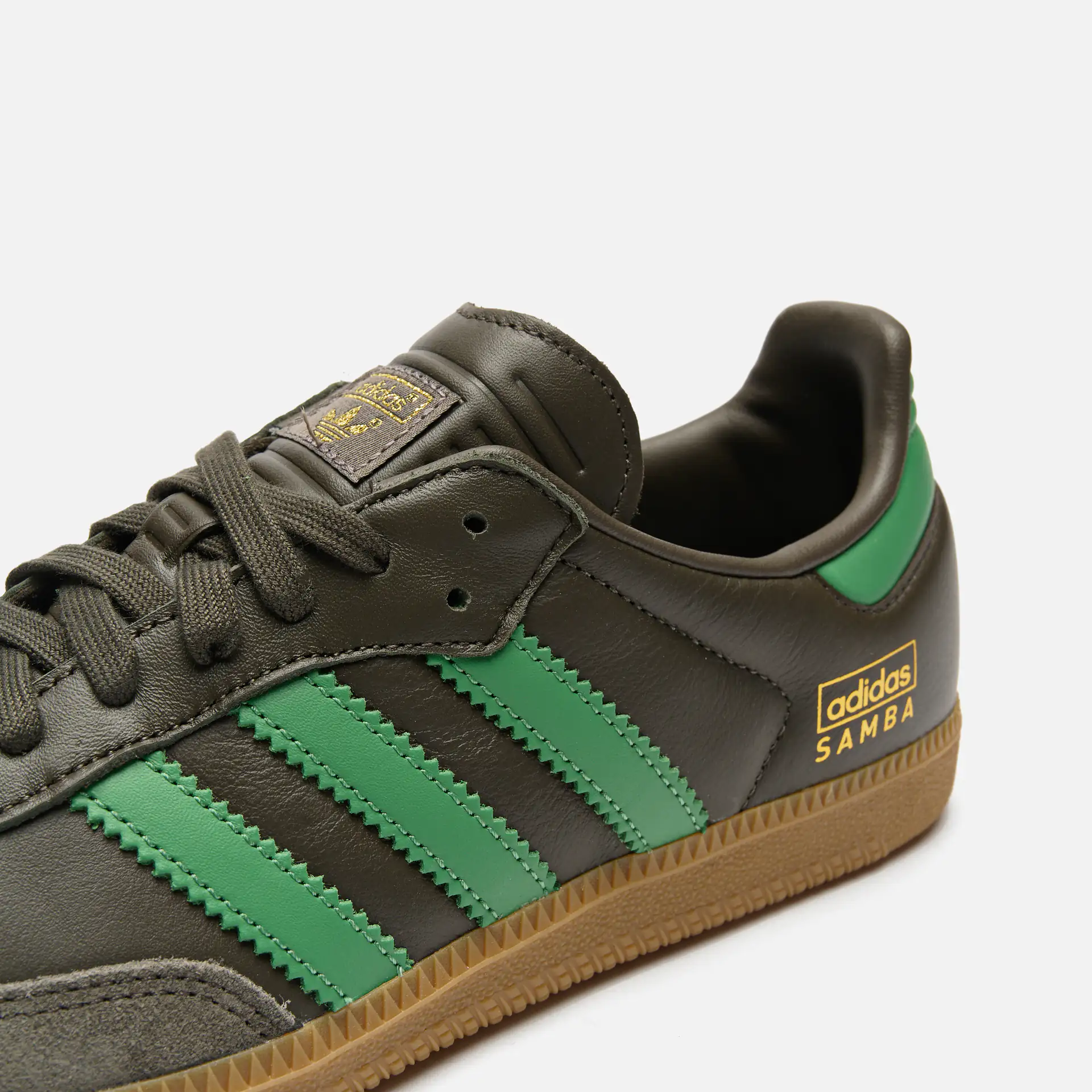 adidas Samba Sneaker OG Shadow Olive/Preloved Green/Gum