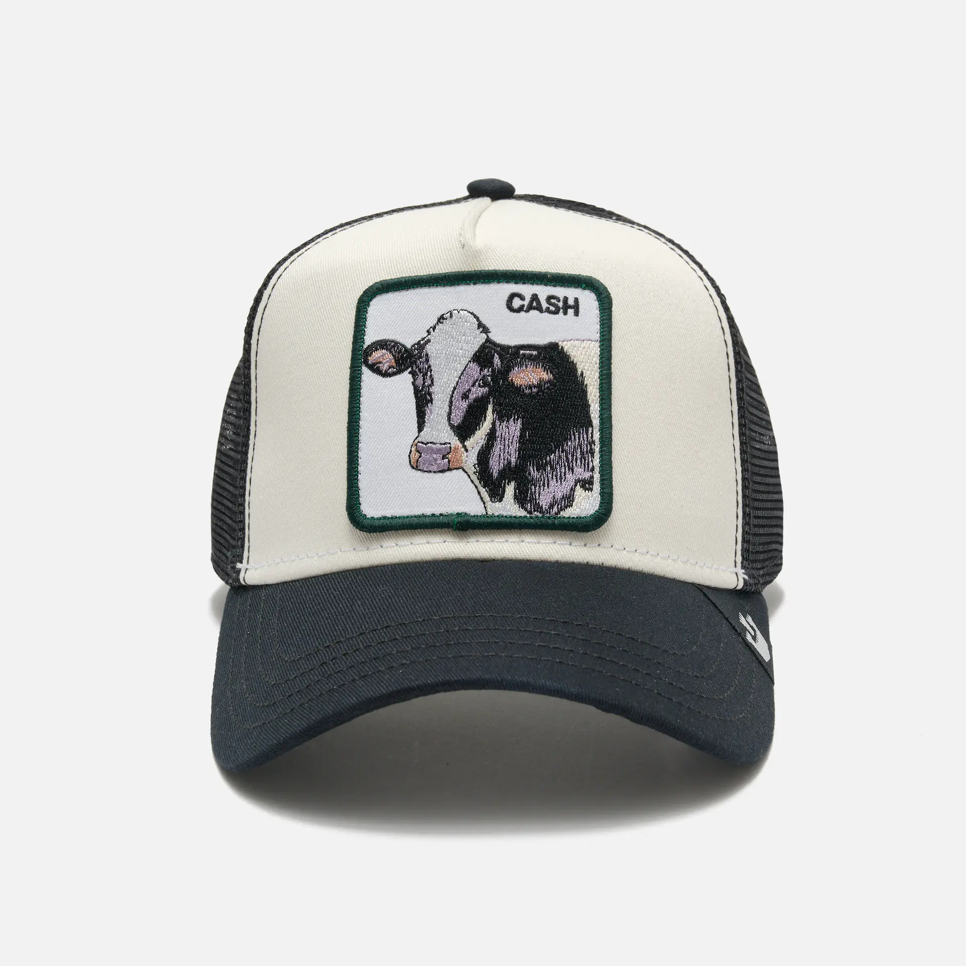 Goorin Bros The Cash Cow Baseball Trucker Cap White