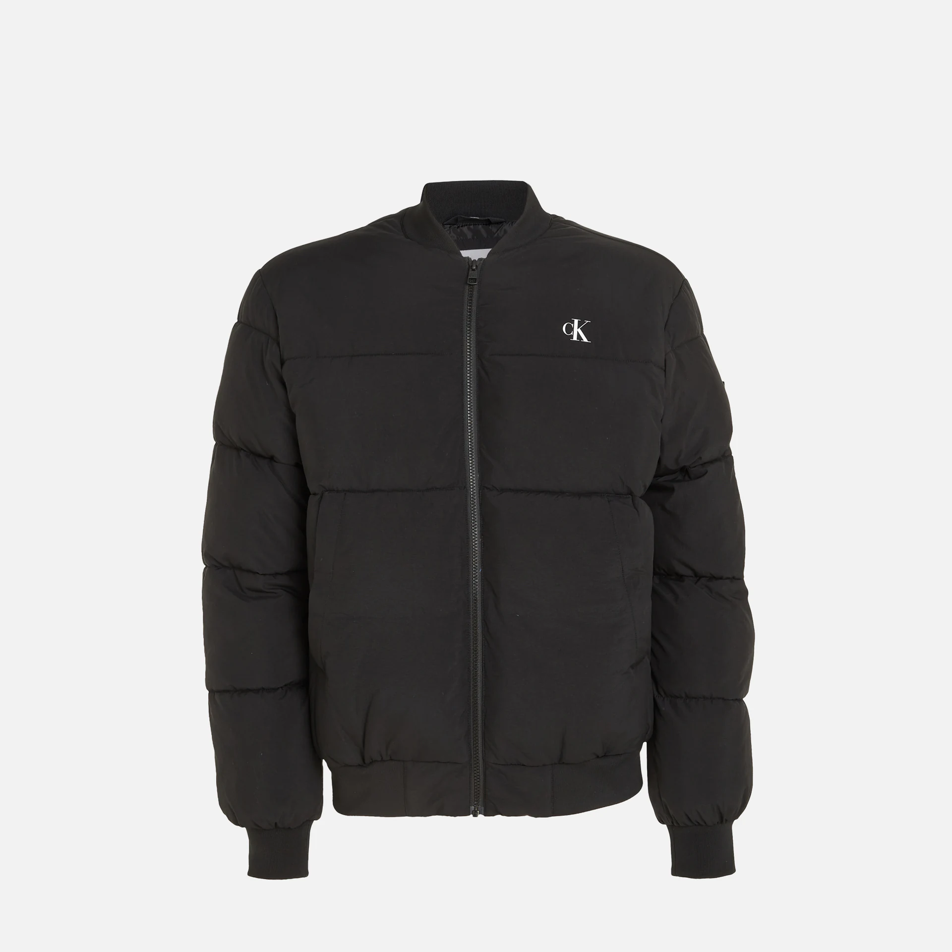 Calvin Klein Jeans Commercial Bomber Jacket Black