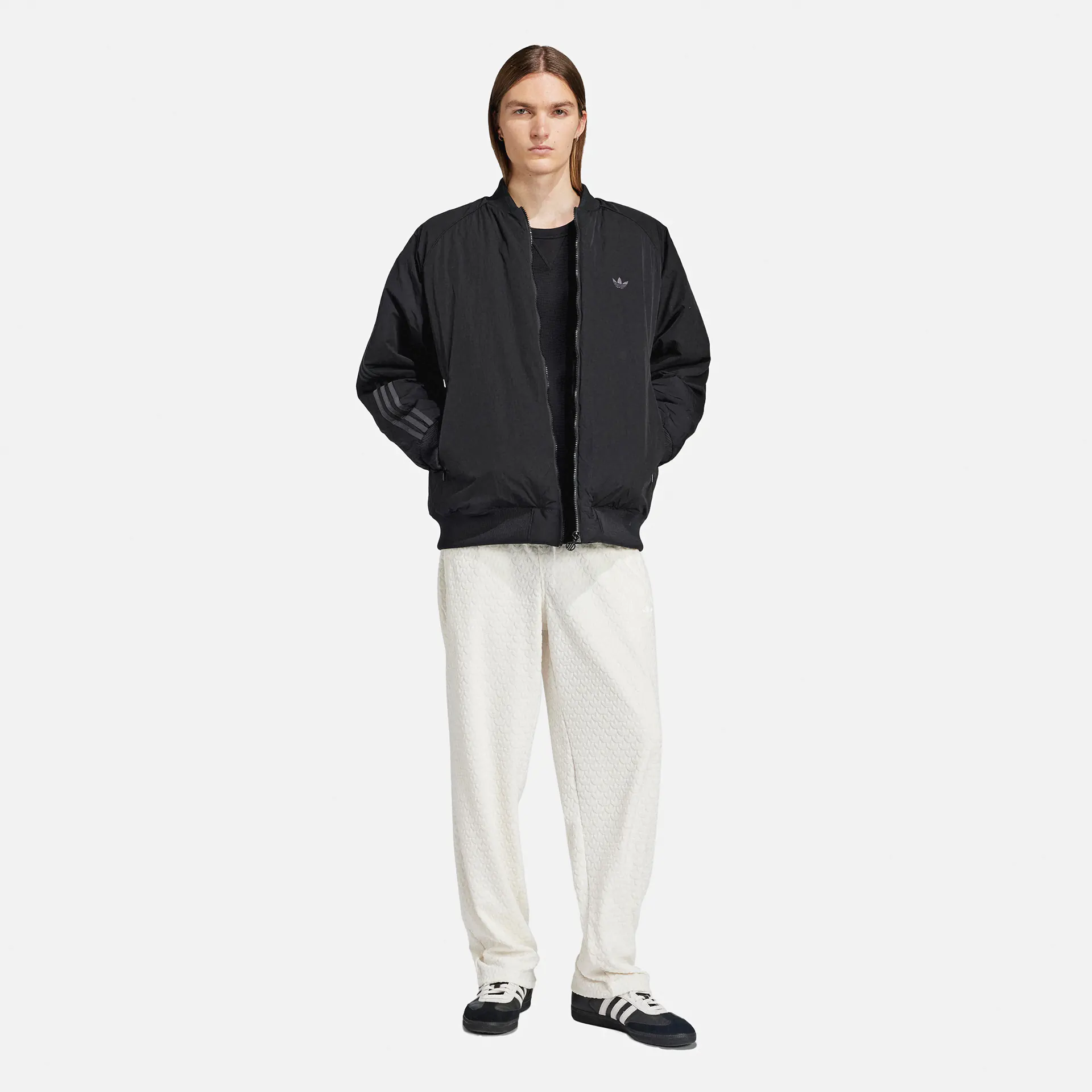 adidas Originals Q12 Monogram Track Pant Off White