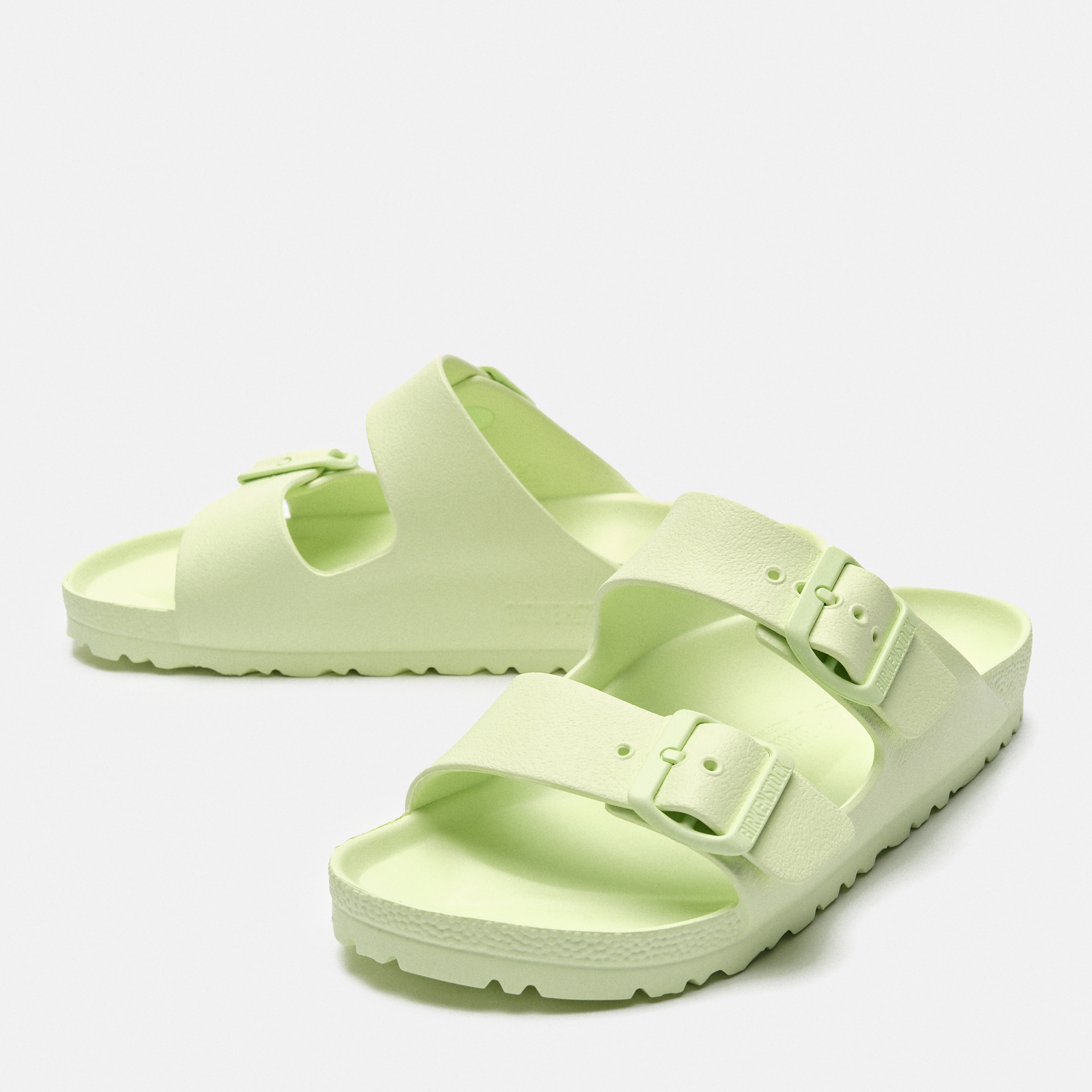 Birkenstock Arizona EVA Sandals Narrow Faded Lime