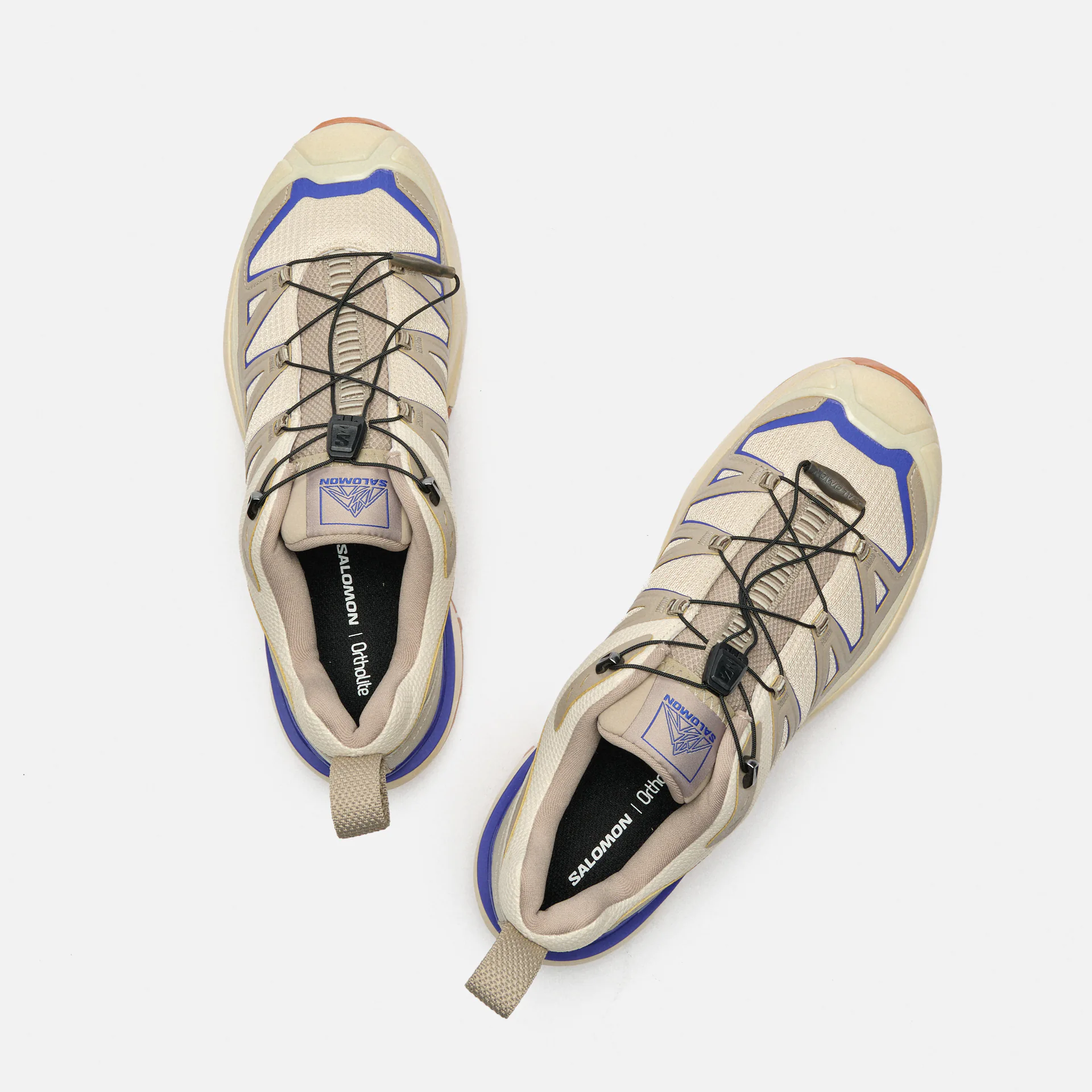 Salomon X Ultra 360 Edge Sneaker Almond Milk/Vintage Khaki/Spectrum Blue