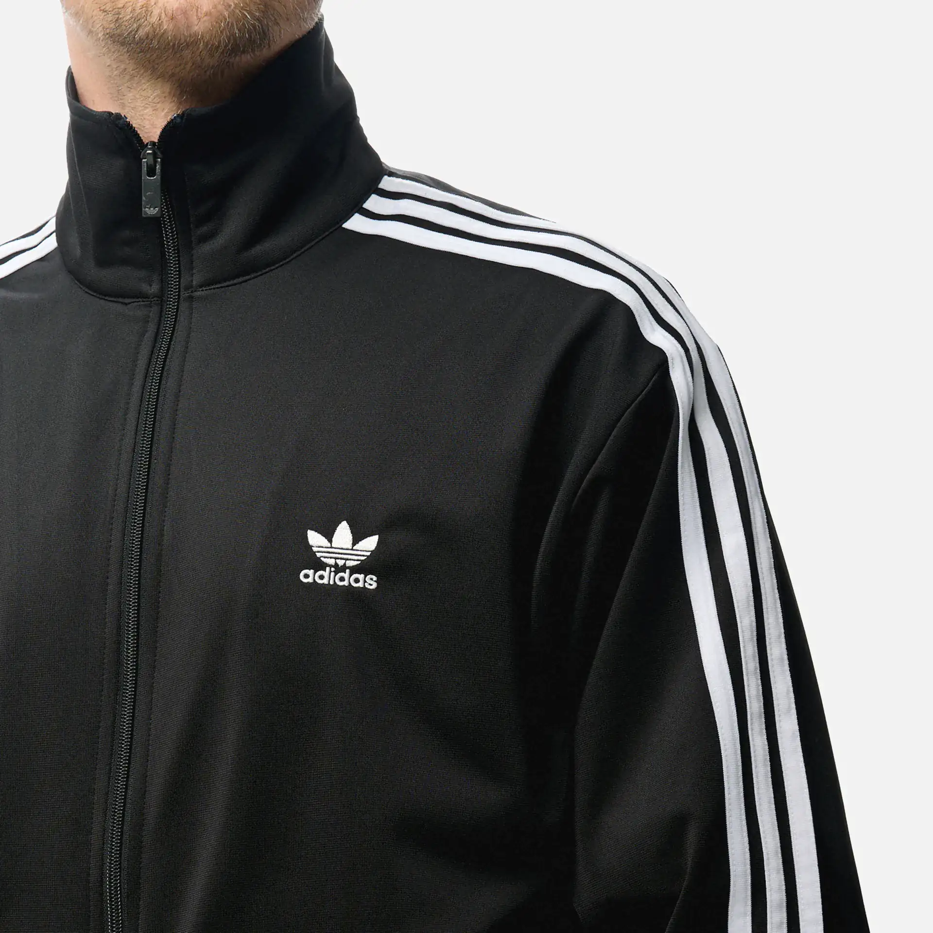 Adidas Firebird Track Jacket Black/White