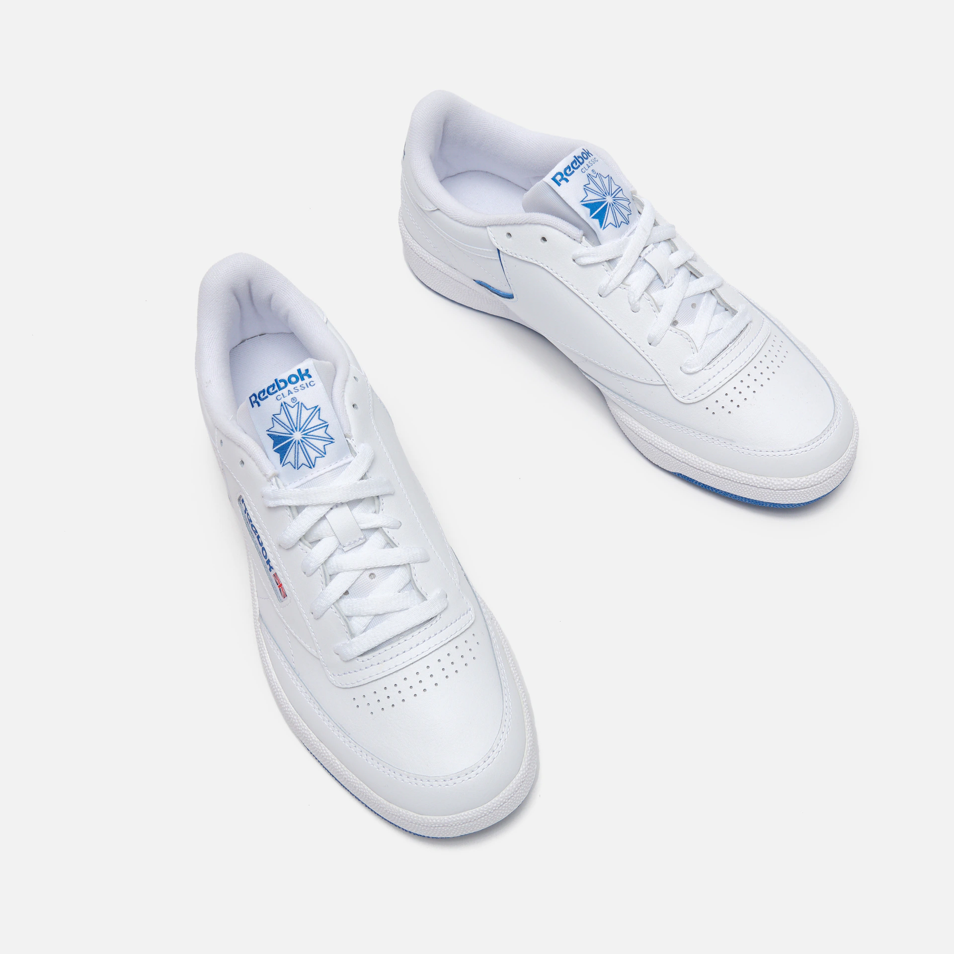 Reebok Club C 85 Sneaker White/White/Blue