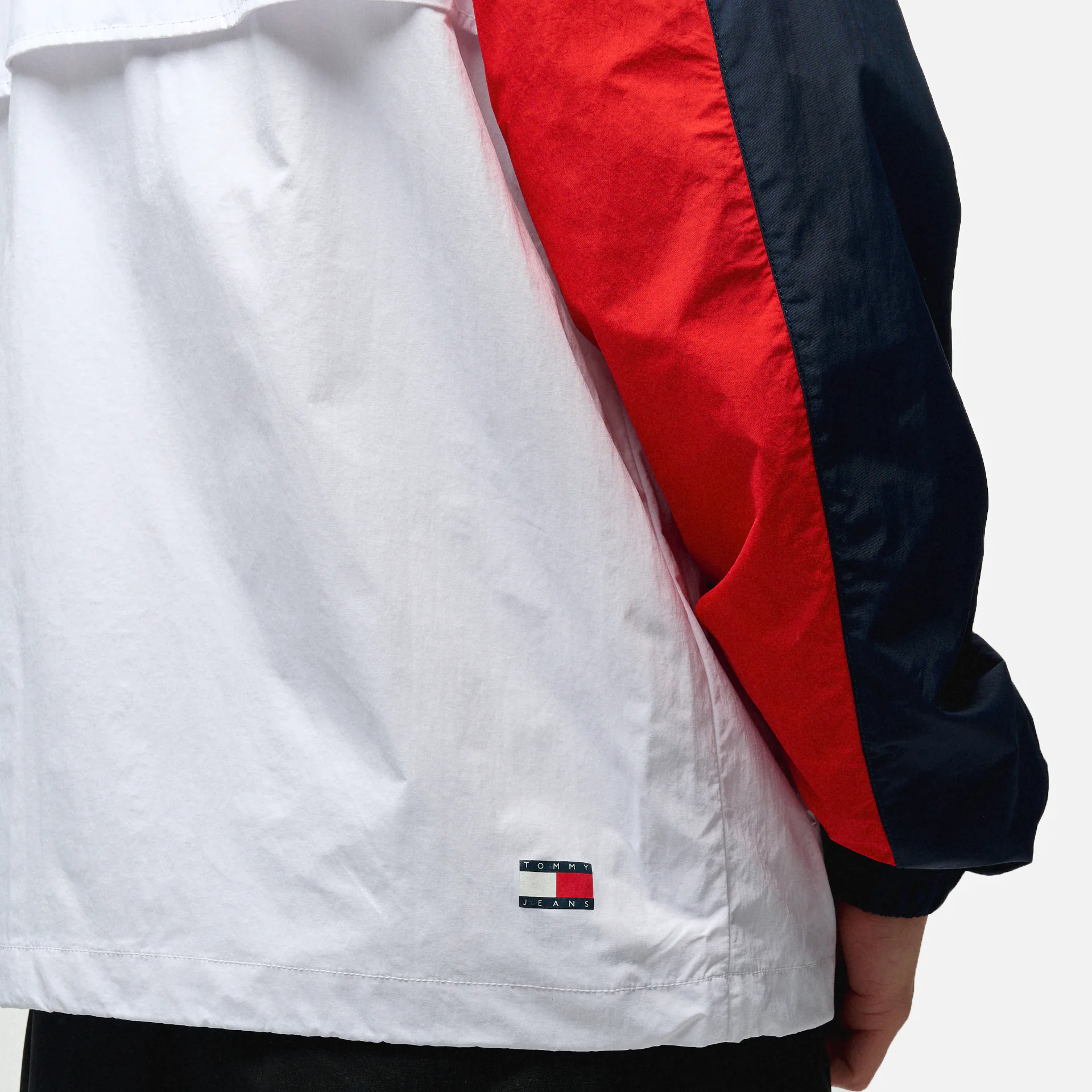 Tommy Jeans Chicago Windbreaker White/Red
