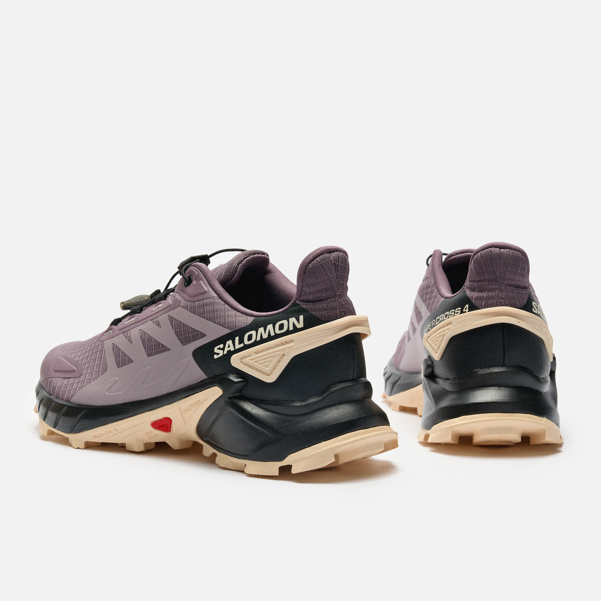 Salomon Supercross 4 Sneaker Moonscape/Black/Tender Peach