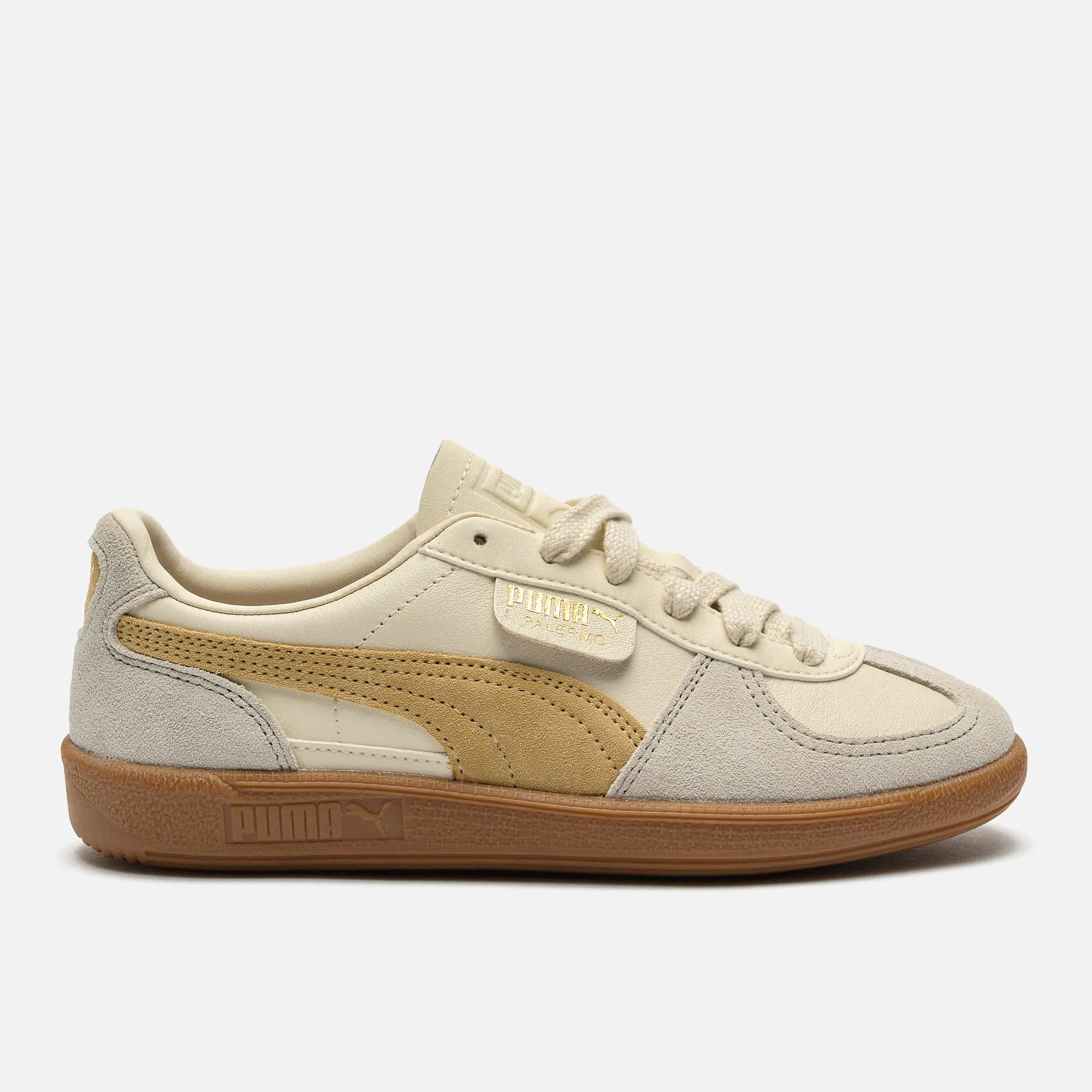 PUMA Palermo LTH Sneaker Alpine Snow/Desert Dust/Gum