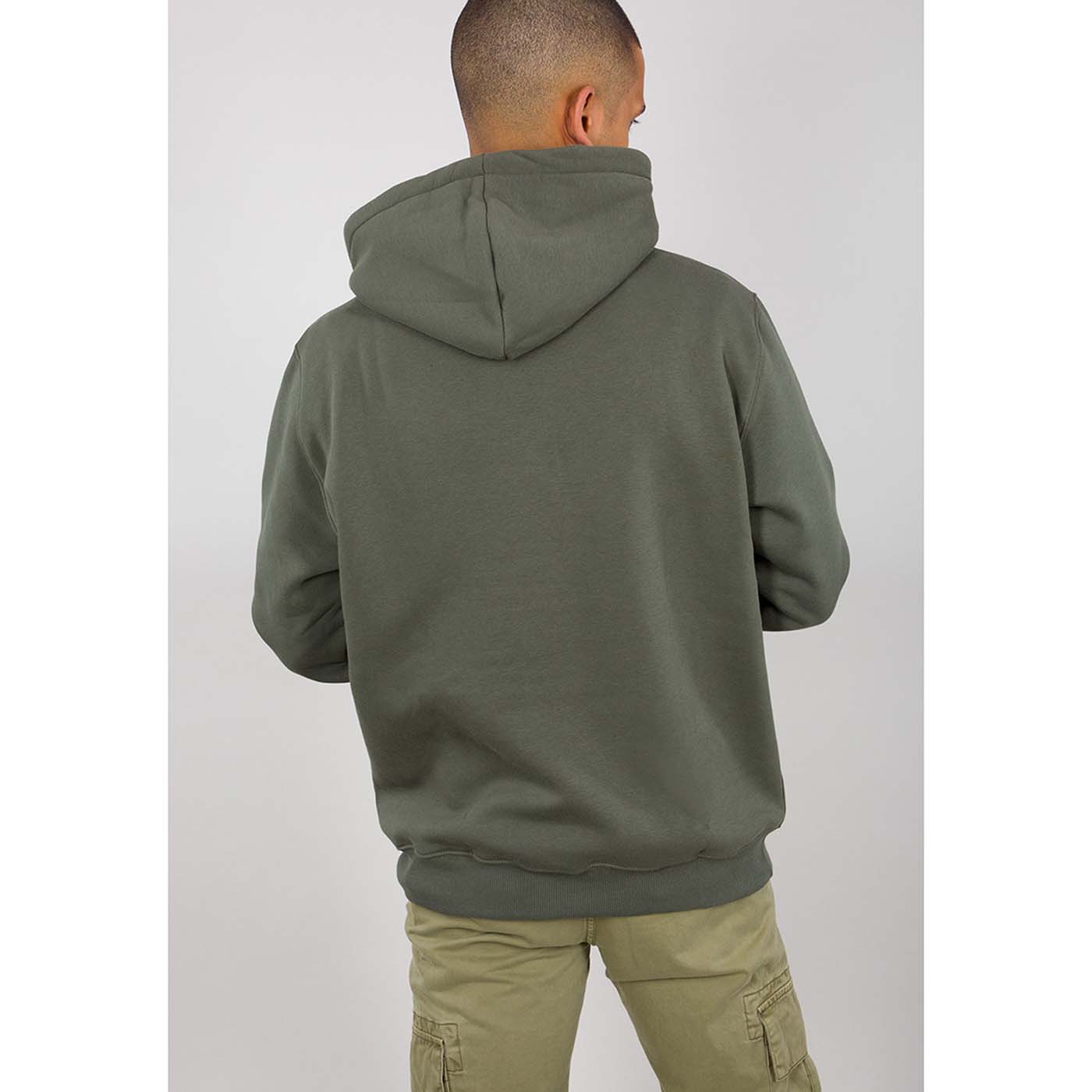 Alpha Industries Foam Print Hoody Olive