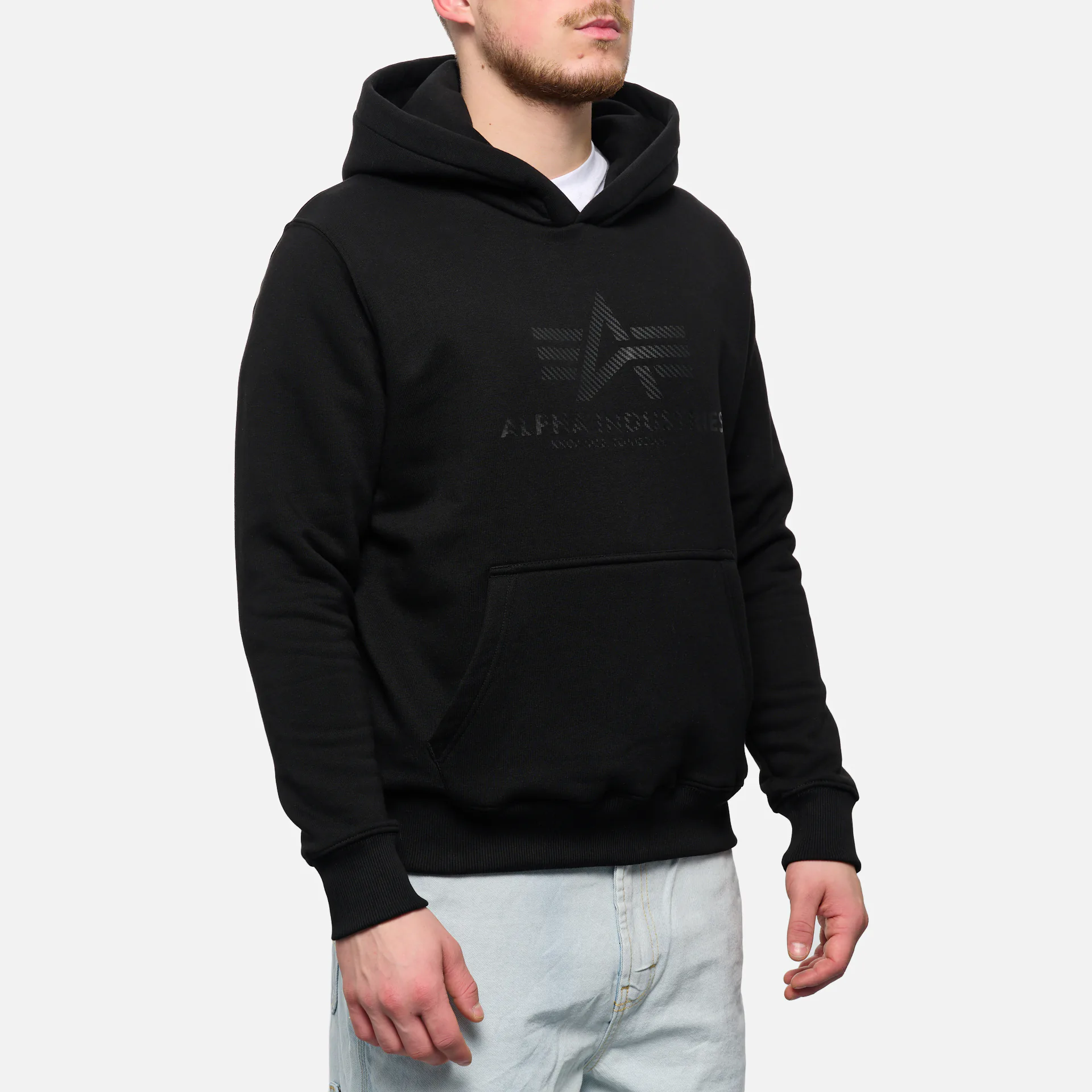 Alpha Industries Basic Hoodie Carbon Black