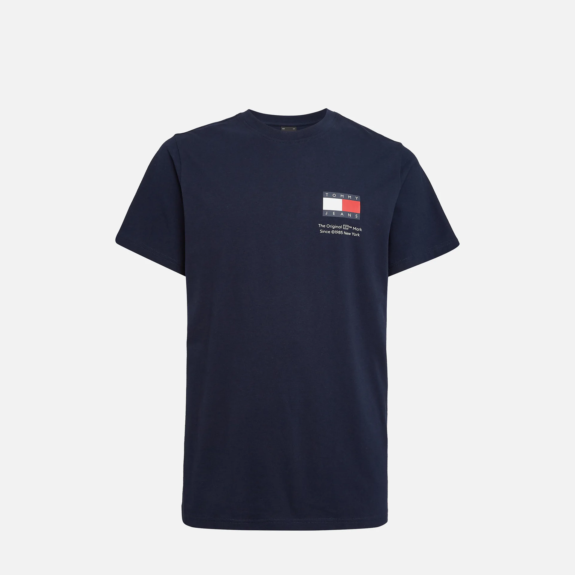 Tommy Jeans Slim Essential Flag T-Shirt Dark Night Navy