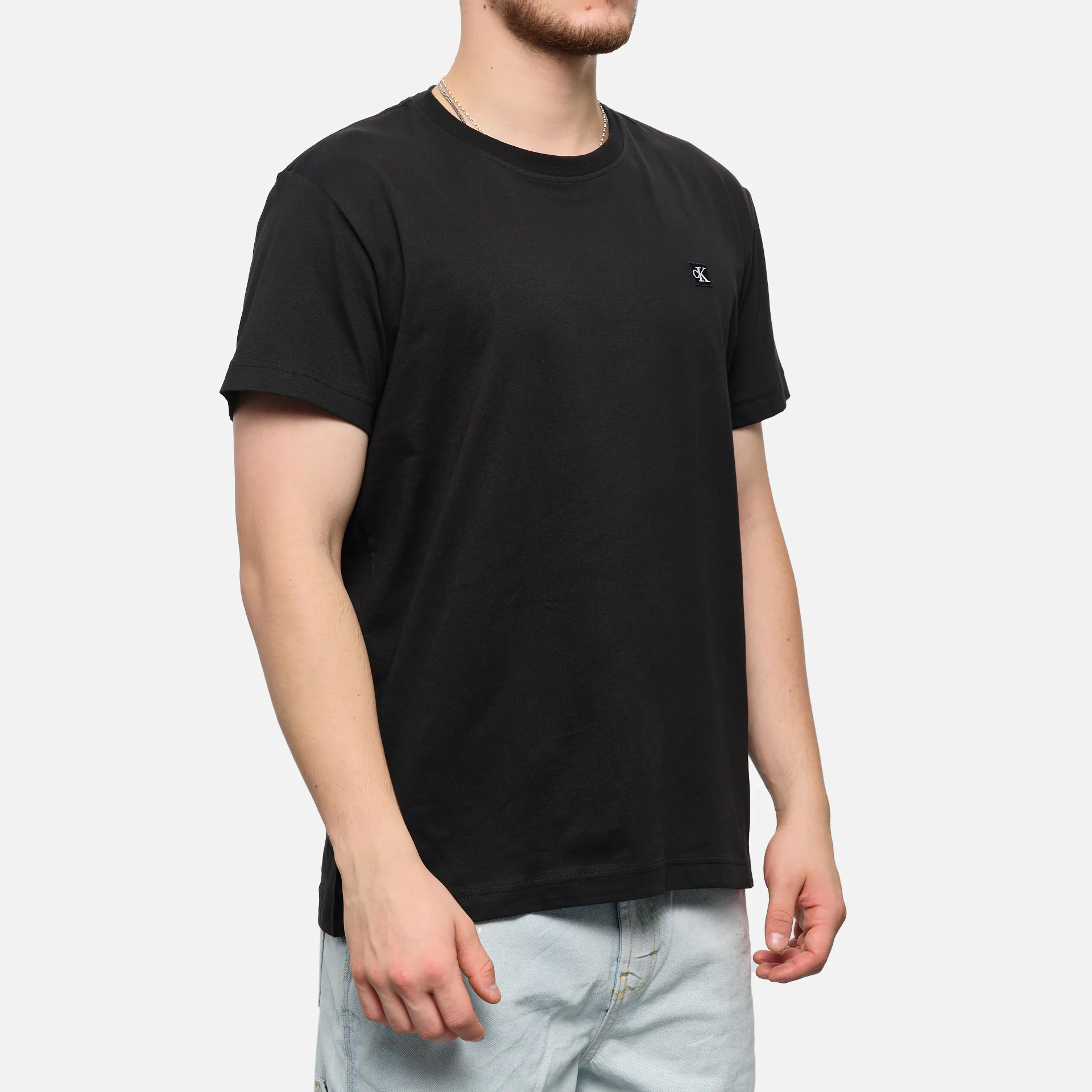 Calvin Klein Jeans CK Embro Badge T-Shirt CK Black